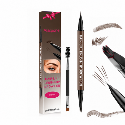 Buy 1 Get 1 Free🔥Waterproof Hair-Like Brow Pen – Smudge-Proof, Long-Lasting Natural Eyebrow Pencil
