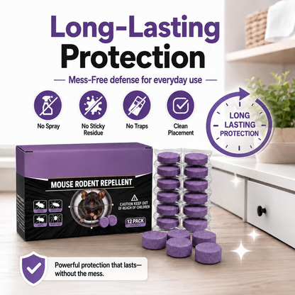 12-Pack Rodent Repellent Balls, Natural Pest Control🐭