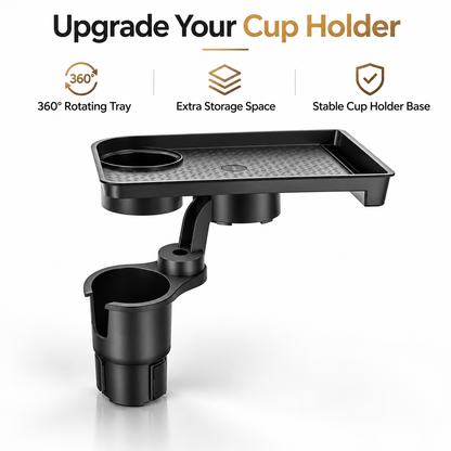 🚗 Car Cup Holder Expander Tray
