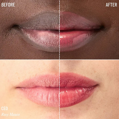 SKINAED Lip-Plumping Glossy Lip Balm