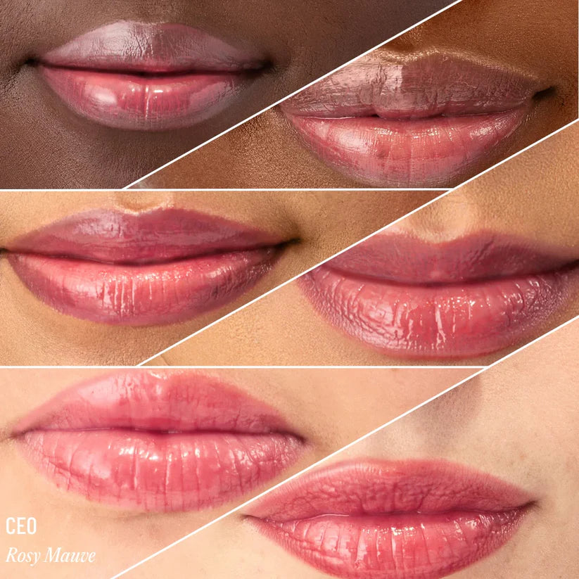 SKINAED Lip-Plumping Glossy Lip Balm