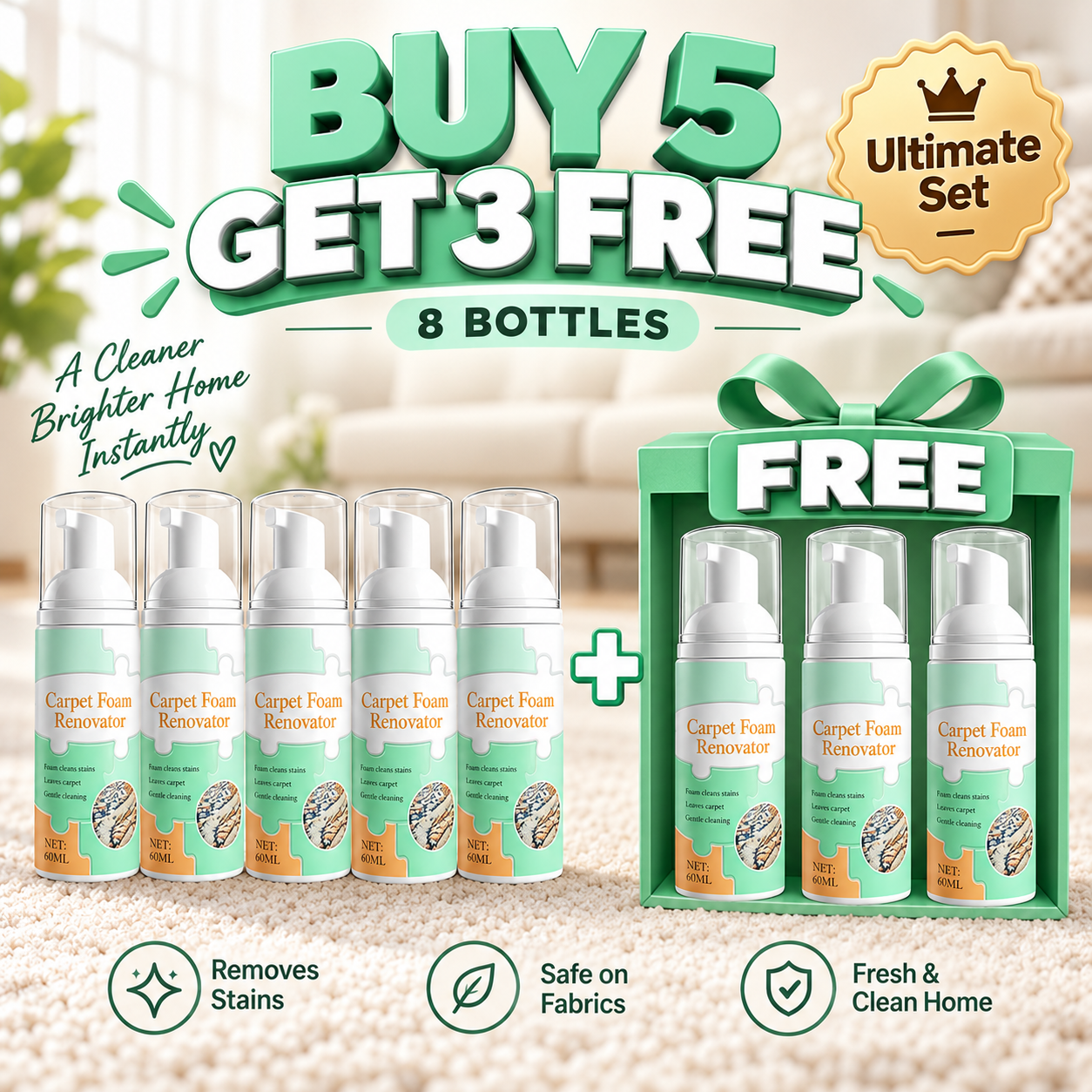 🔥 Buy 5 Get 3 Free