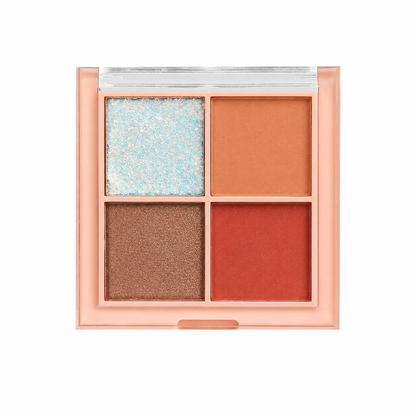 ✨ 4-Color Shimmer Eyeshadow Palette ✨