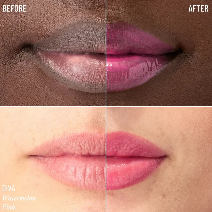SKINAED Lip-Plumping Glossy Lip Balm