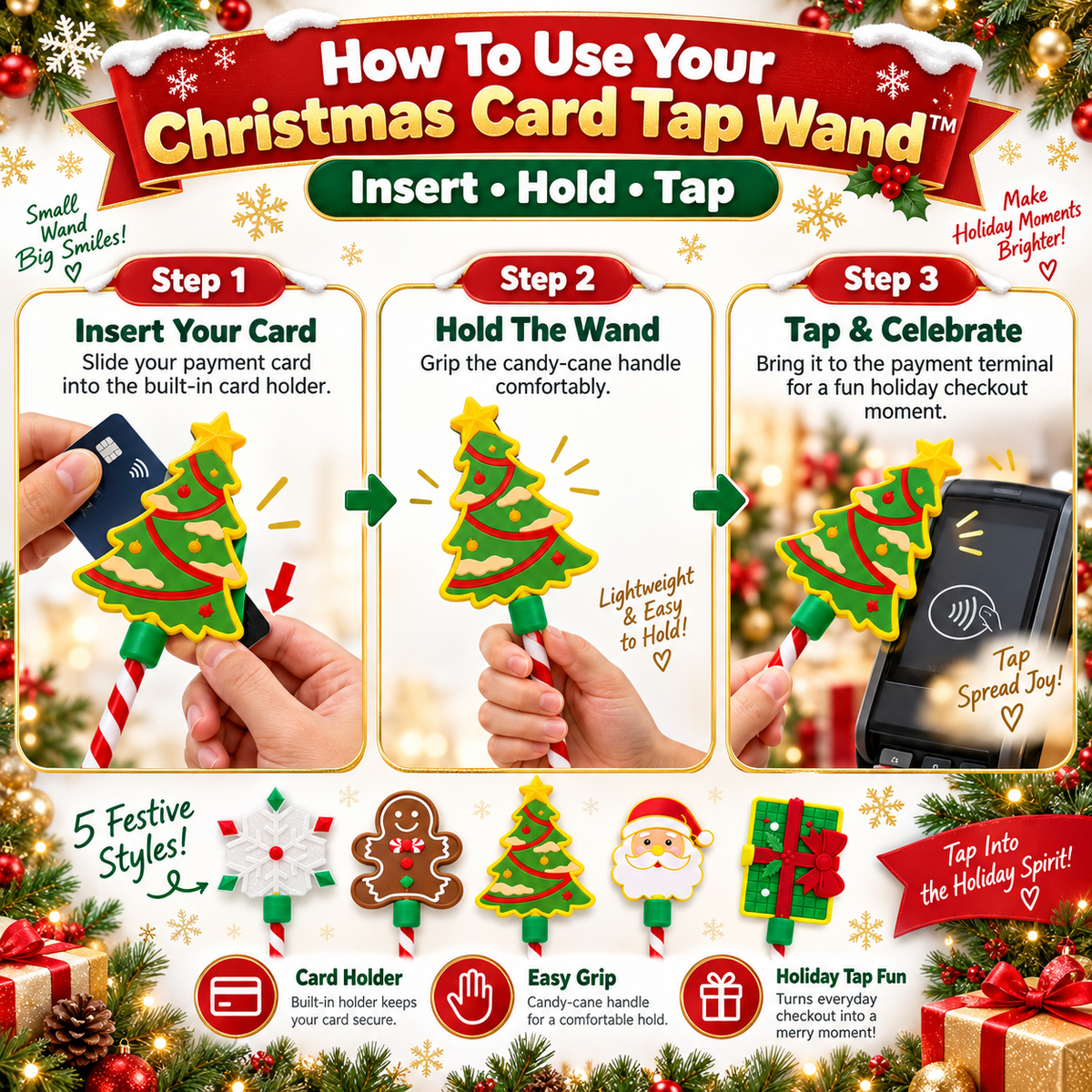 🎄 Christmas Magic Tap Wand