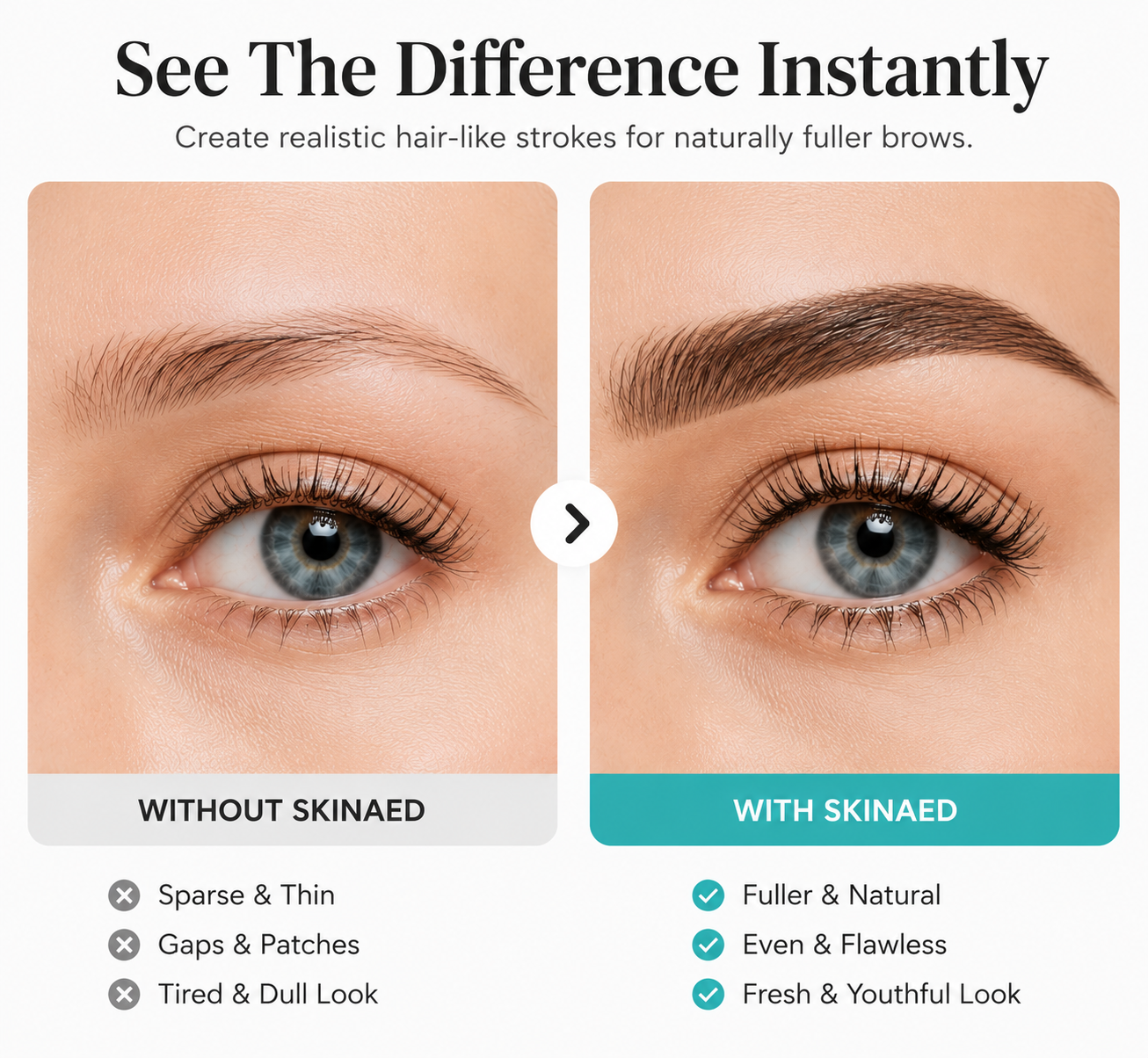 ✨ Last Day! Buy 1 Get 1 FREE on Skinaed™ 4-Tip Brow Pencil