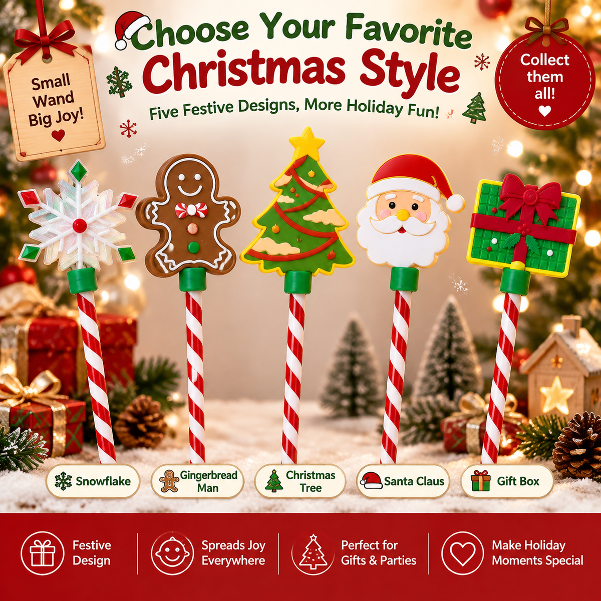🎄 Christmas Magic Tap Wand