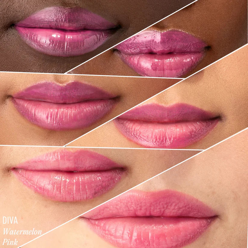 SKINAED Lip-Plumping Glossy Lip Balm