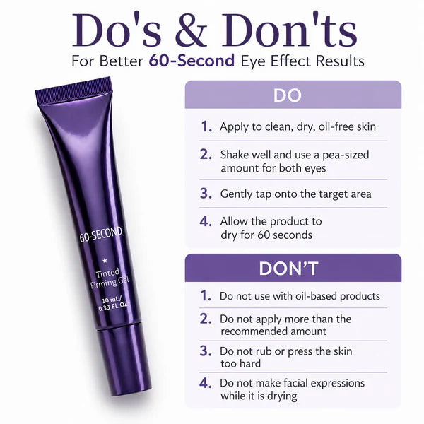 Look Tired Even When You’re Not? Refresh the Look of Your Eyes in 60 Seconds.✨