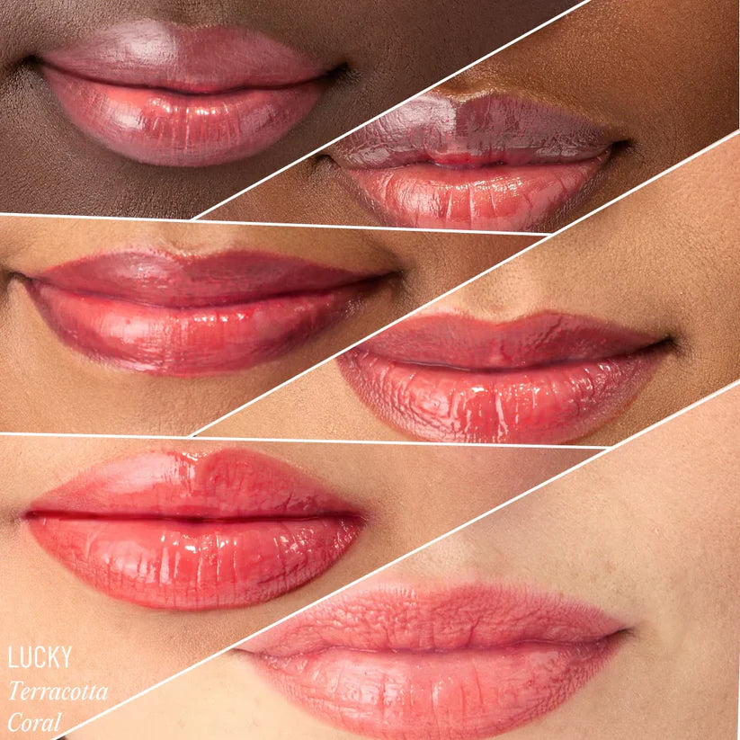 SKINAED Lip-Plumping Glossy Lip Balm