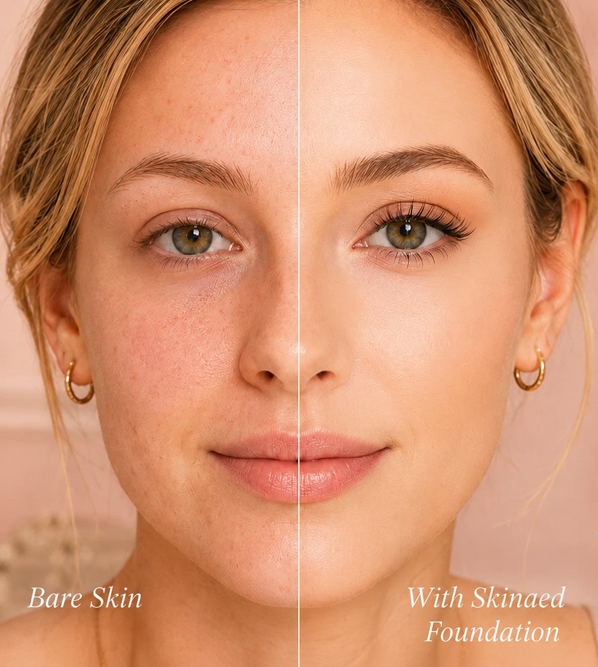 Skinaed hydrating foundation & serum foundation brush - full coverage serum foundation + FREE brush