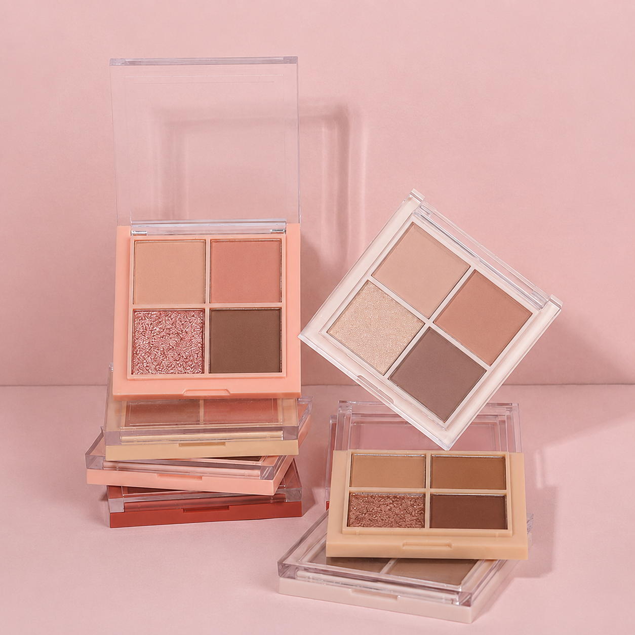 ✨ 4-Color Shimmer Eyeshadow Palette ✨
