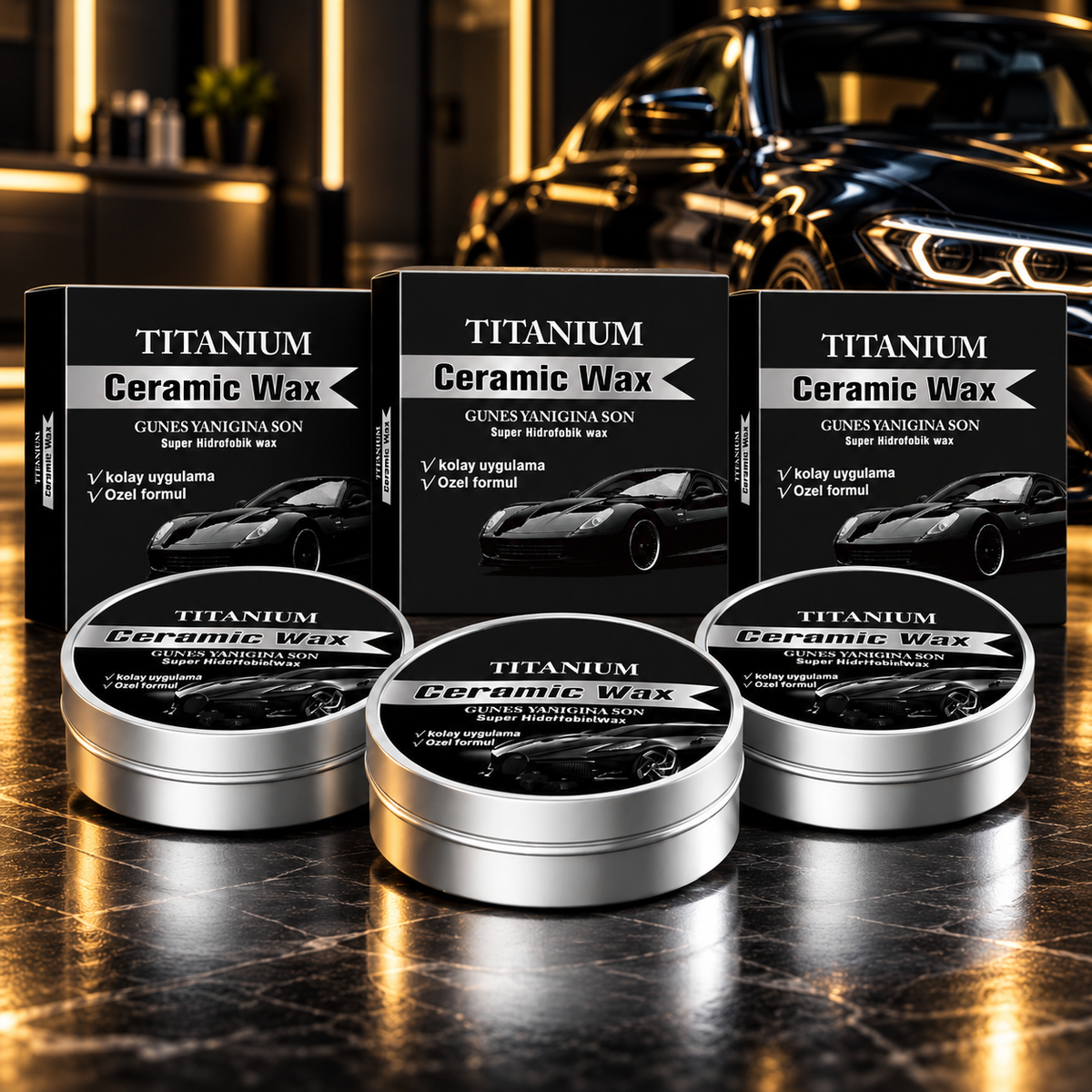 Titanium Ceramic Wax — Bring Back Deep Gloss & Shine