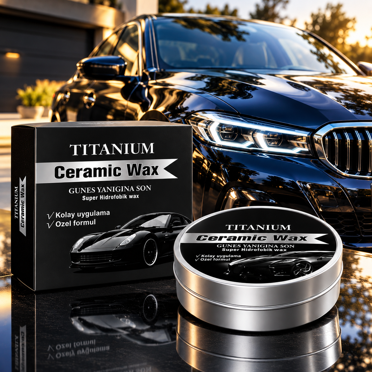 Titanium Ceramic Wax — Bring Back Deep Gloss & Shine