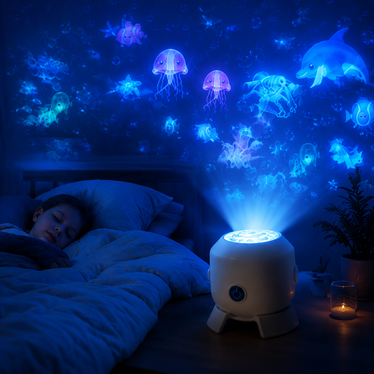 Nexisify™ Ocean Night Light Projector