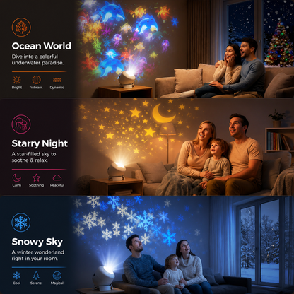 Nexisify™ Ocean Night Light Projector