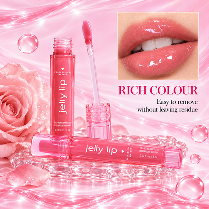 Jelly Lip Gloss — Juicy Color, Glassy Shine, Lightweight Comfort
