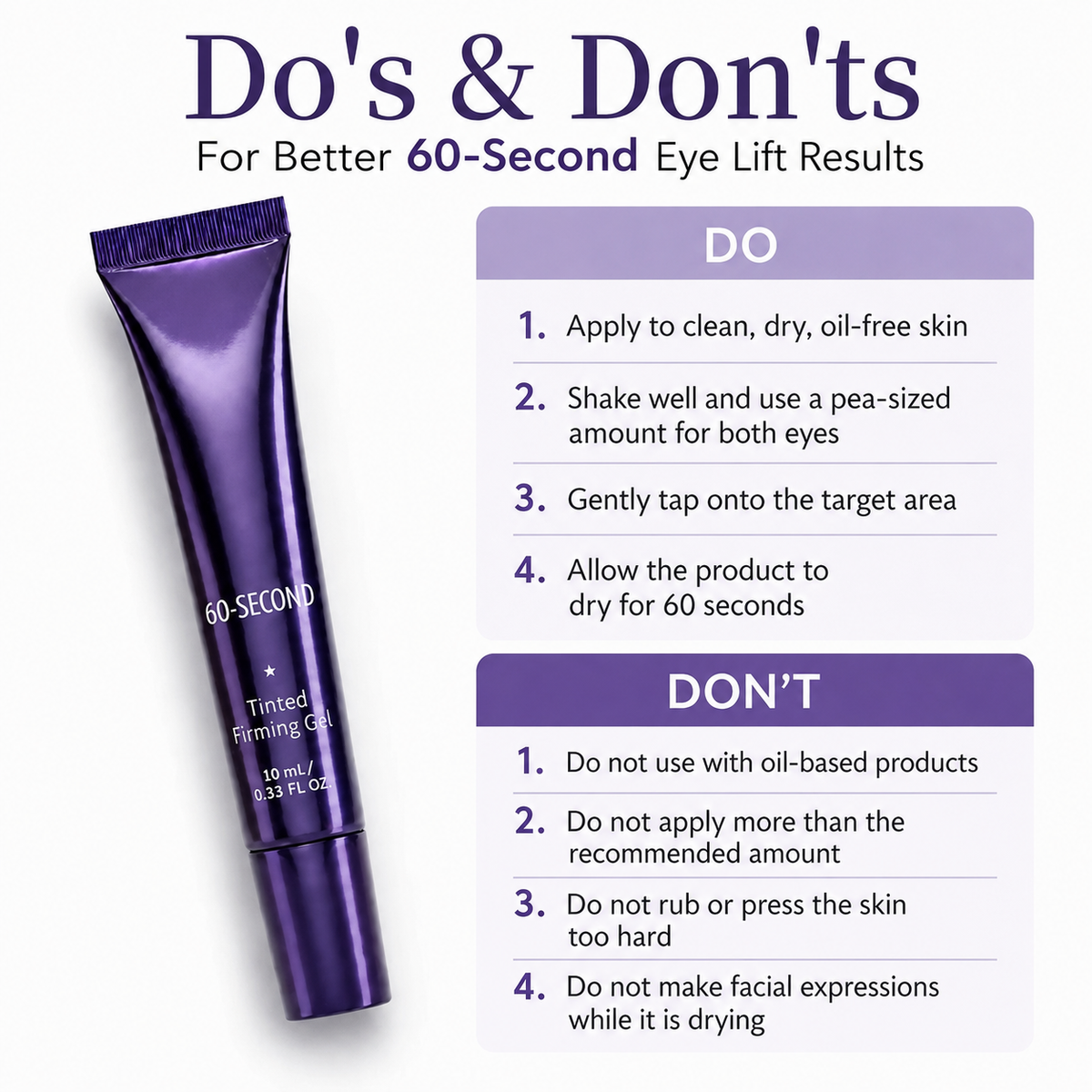 ✨Look Tired Even When You’re Not? Refresh the Look of Your Eyes in 60 Seconds.