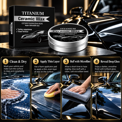 Titanium Ceramic Wax — Bring Back Deep Gloss & Shine