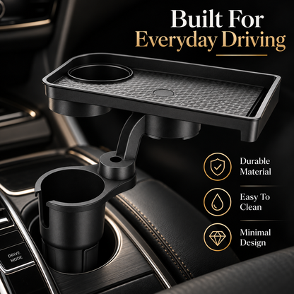 🚗 Car Cup Holder Expander Tray