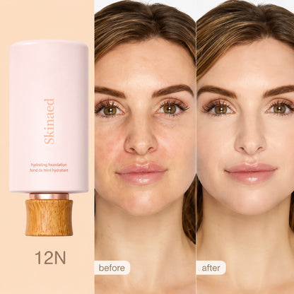 Skinaed hydrating foundation & serum foundation brush - full coverage serum foundation + FREE brush