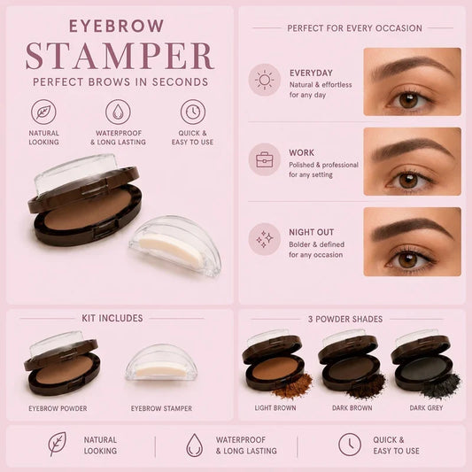 Eyebrow Stamp Kit - Fuller Natural Brows in Seconds