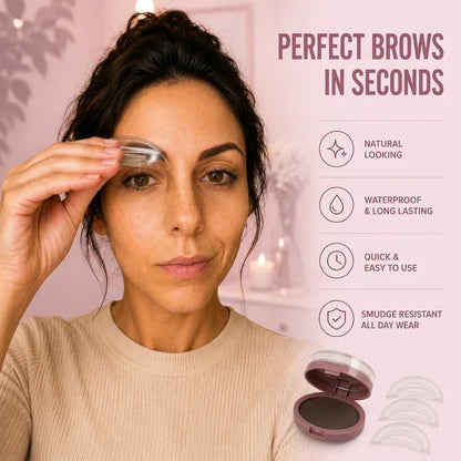 Eyebrow Stamp Kit - Fuller Natural Brows in Seconds