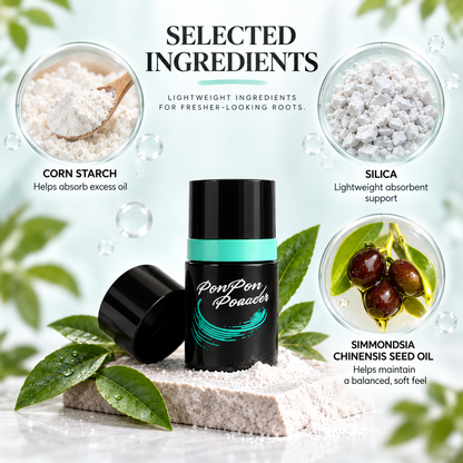 PonPon Powder – Instant Root Refresh & Volume Powder