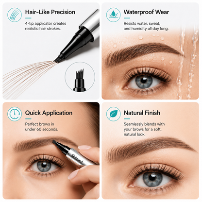 ✨ Last Day! Buy 1 Get 1 FREE on Skinaed™ 4-Tip Brow Pencil