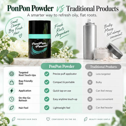 PonPon Powder – Instant Root Refresh & Volume Powder