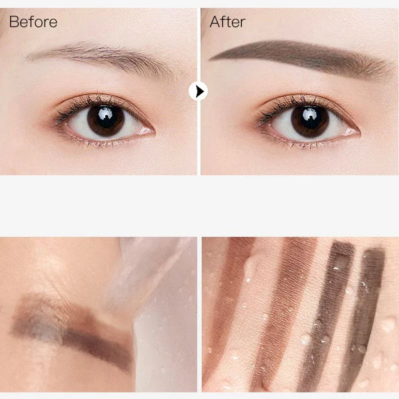 ✨ 2-Color Waterproof Eyebrow Stamp Kit — Symmetrical Brows in Seconds